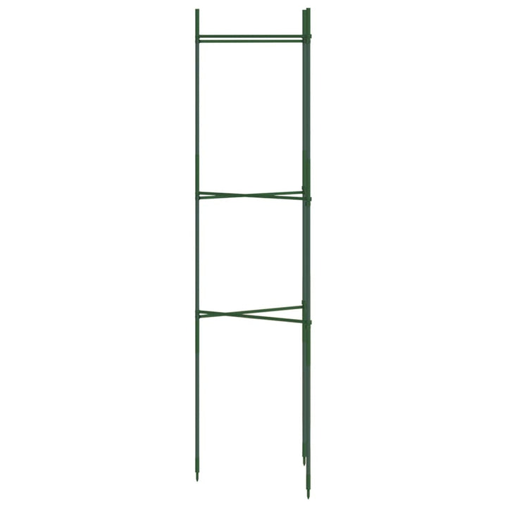 espalierer til tomater 8 stk. 116 cm stål og PP