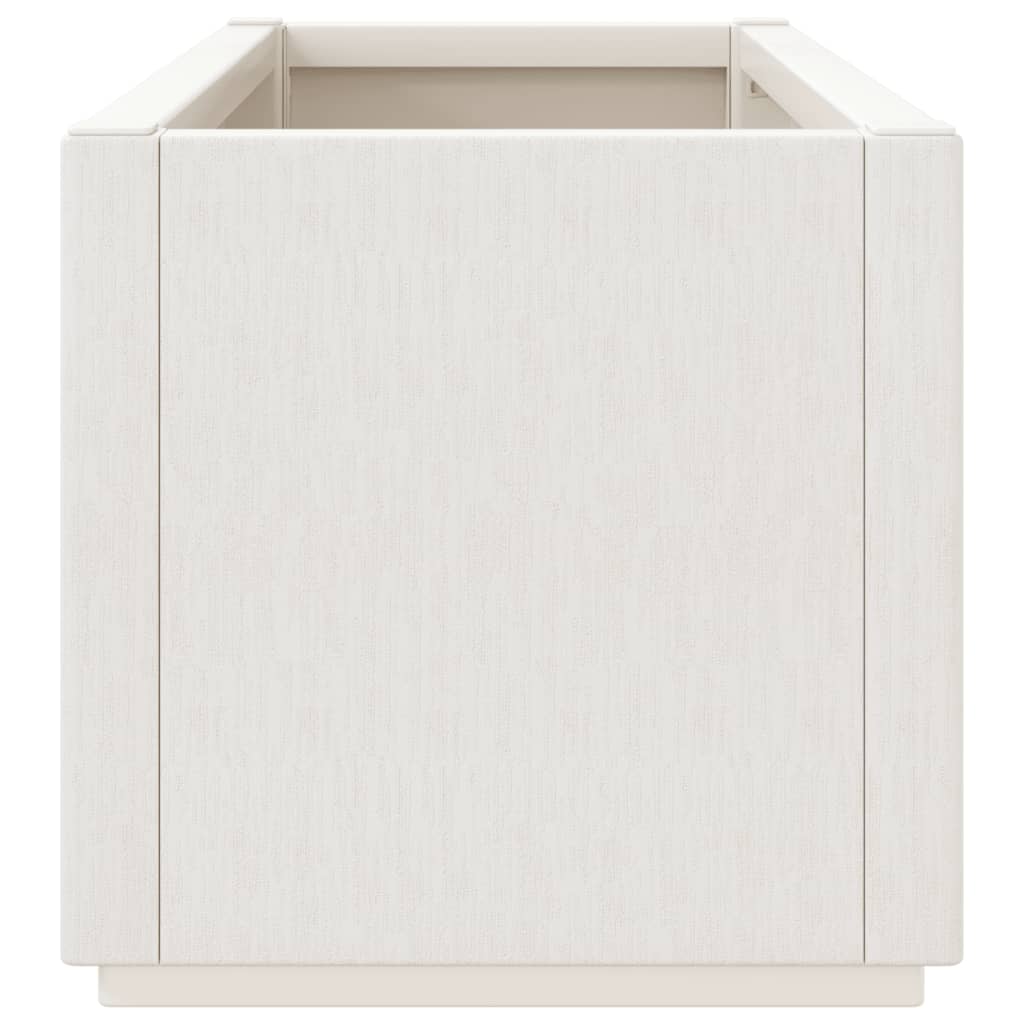 plantekasse 80x36x35 cm PP hvid