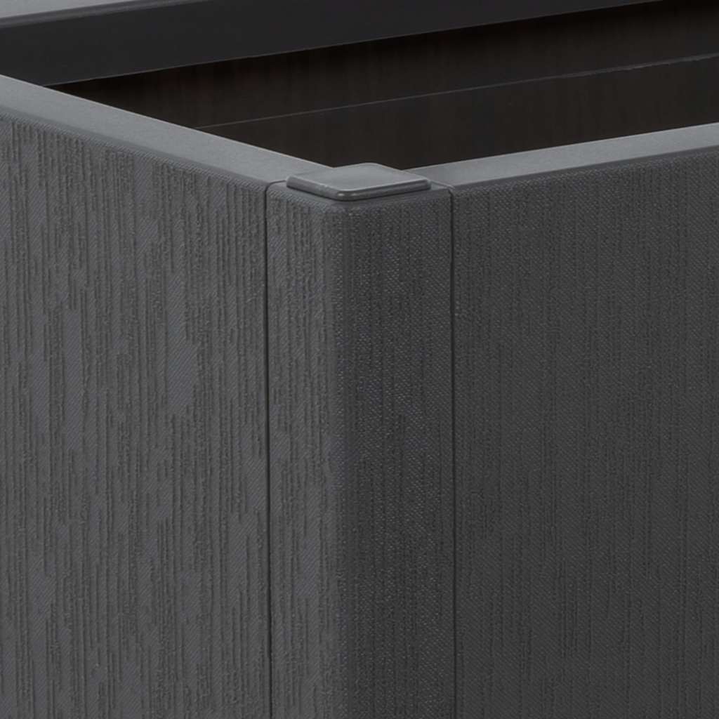 plantekasse 80x36x35 cm PP mørkegrå