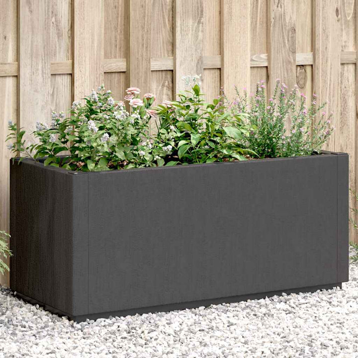 plantekasse 80x36x35 cm PP mørkegrå