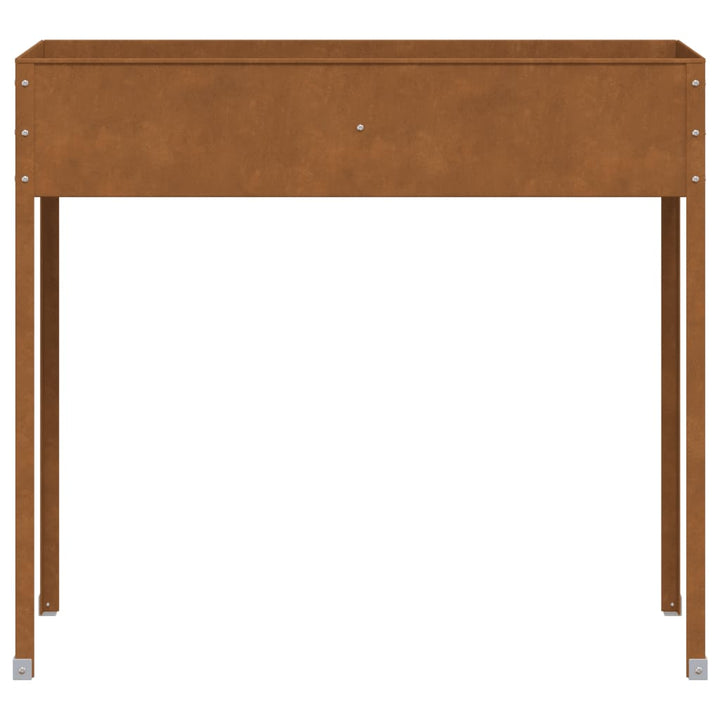 plantekasse 100,5x40,5x90 cm cortenstål