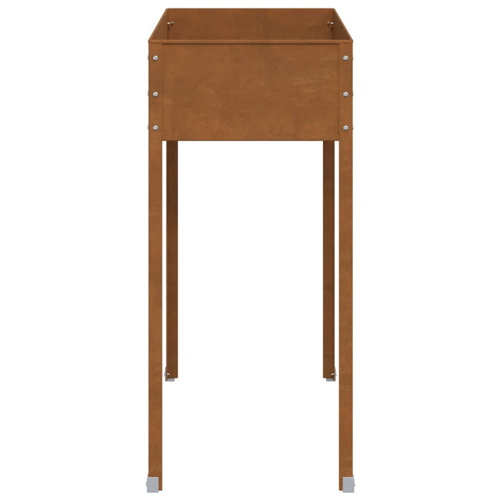 plantekasse 100,5x40,5x90 cm cortenstål