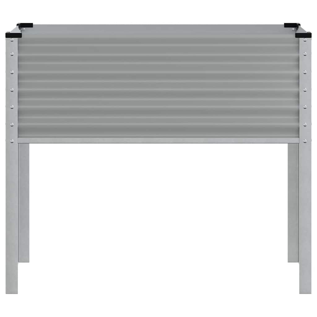 plantekasse 100x45x90 cm stål grå