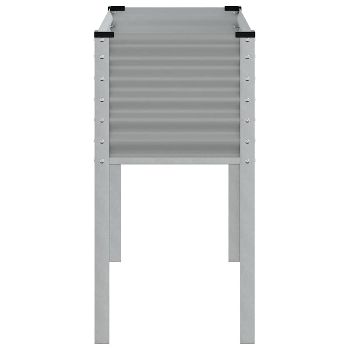 plantekasse 100x45x90 cm stål grå