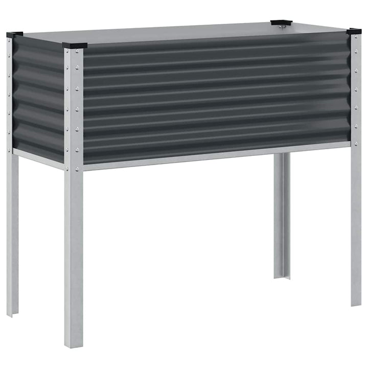 havekrukke antracit 100x45x90 cm stål