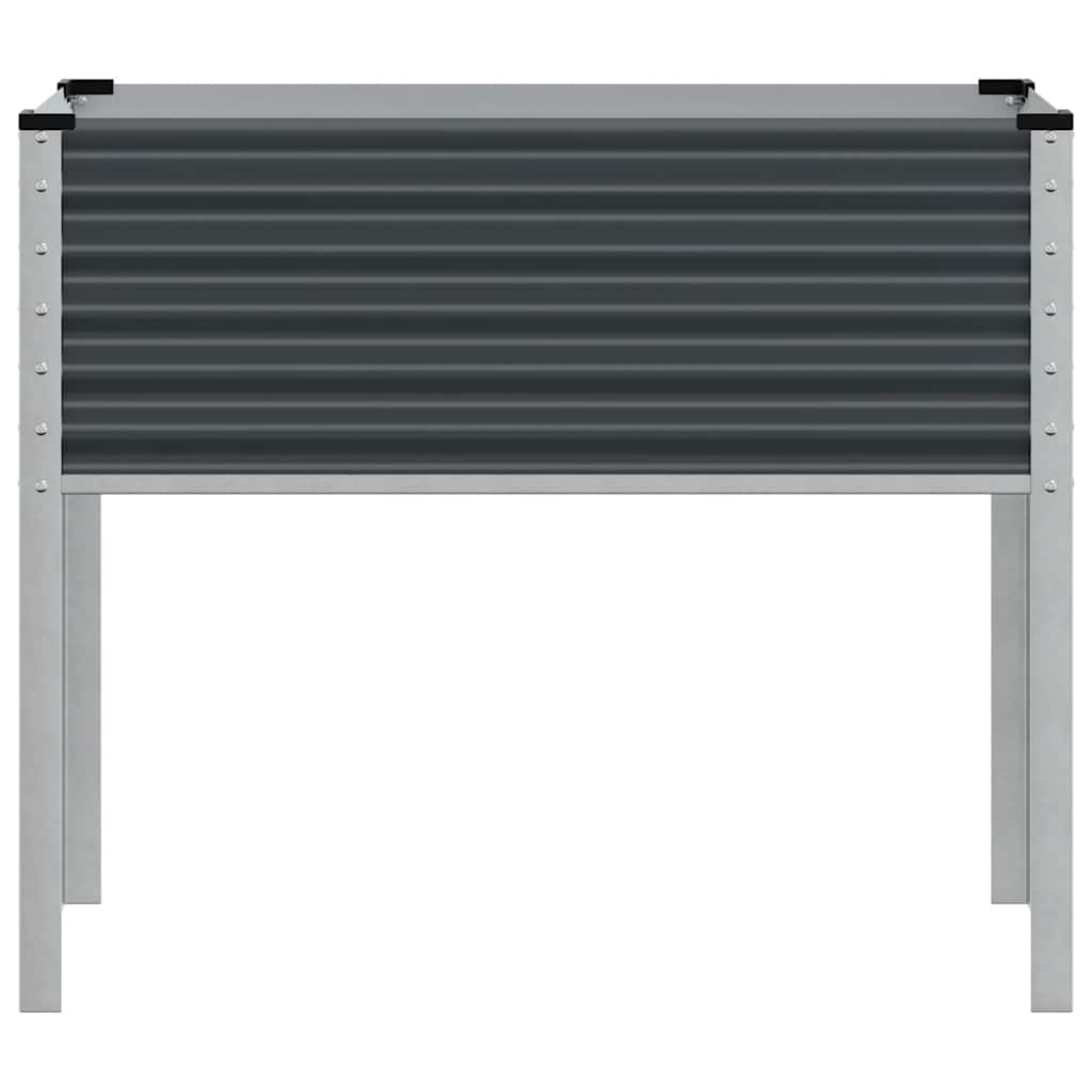 havekrukke antracit 100x45x90 cm stål
