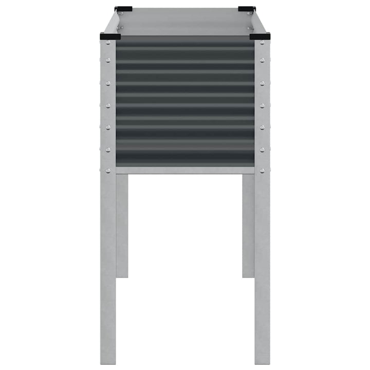havekrukke antracit 100x45x90 cm stål