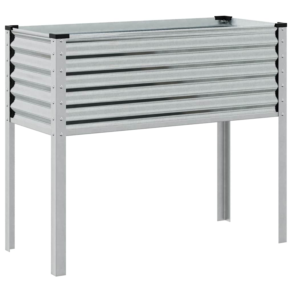 haveplantekasse 100x45x90 cm galvaniseret stål