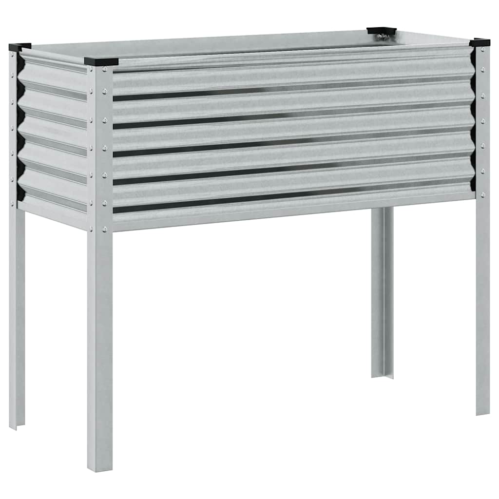 haveplantekasse 100x45x90 cm galvaniseret stål