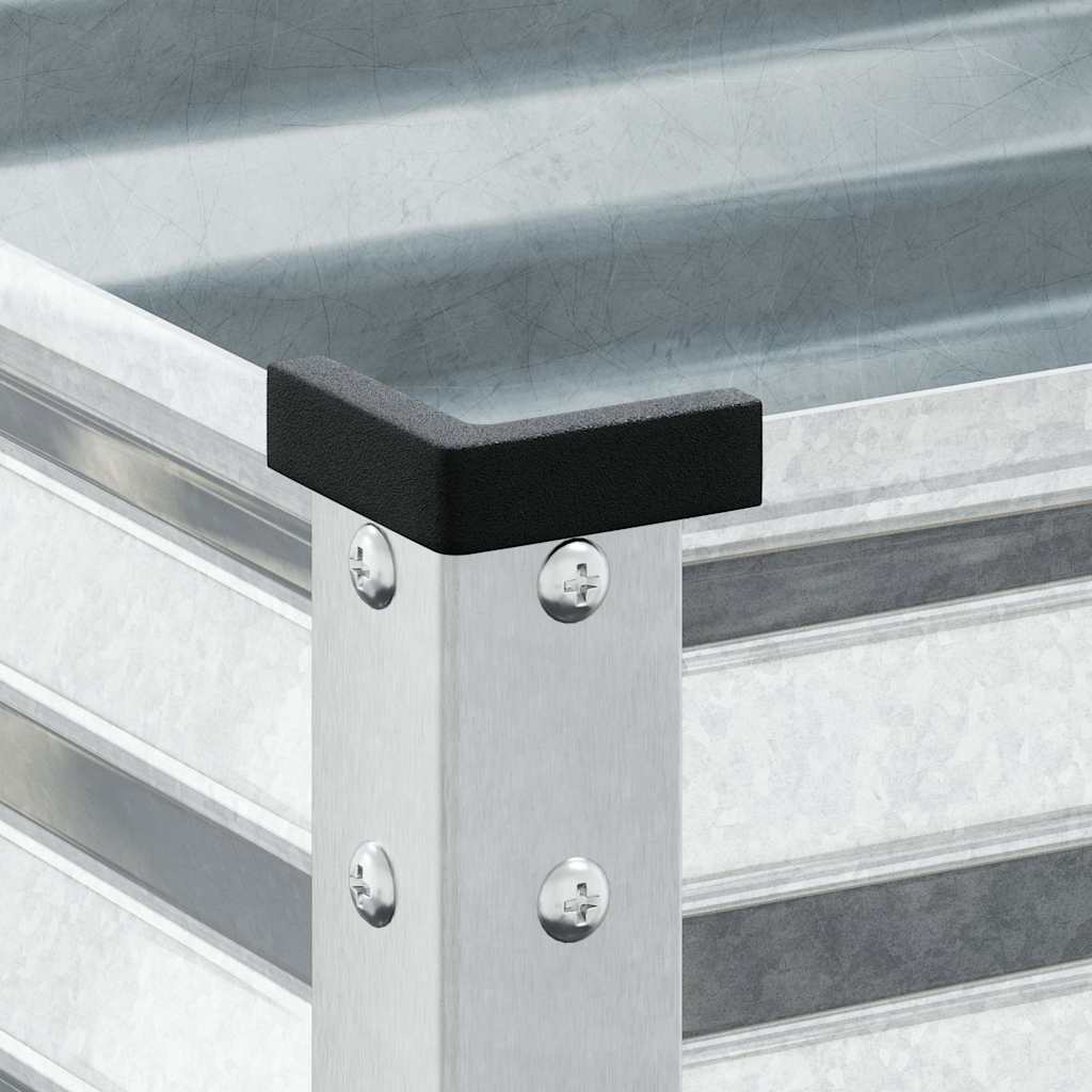 haveplantekasse 100x45x90 cm galvaniseret stål