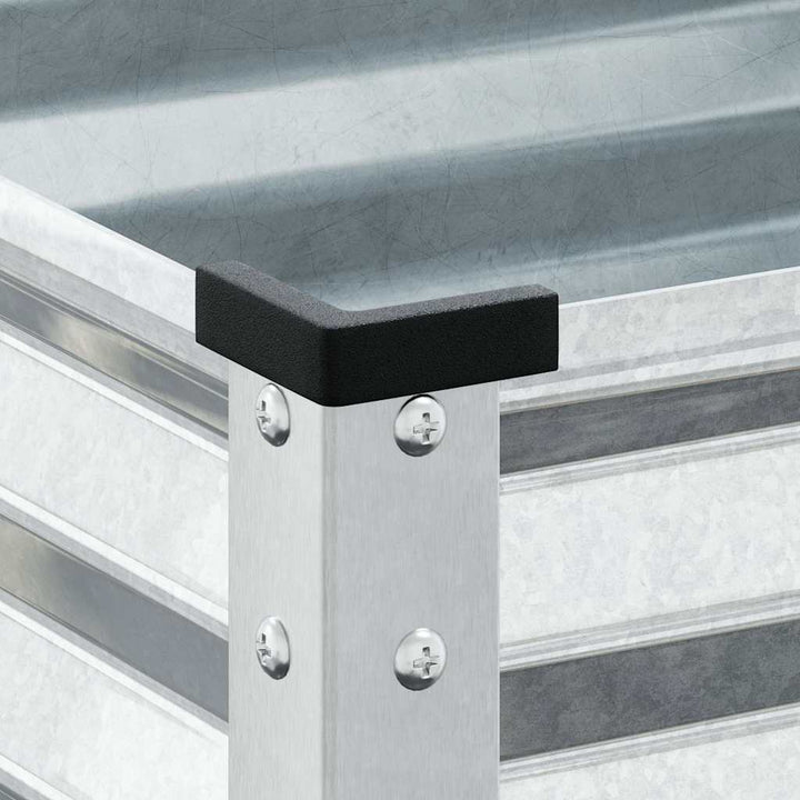 haveplantekasse 100x45x90 cm galvaniseret stål