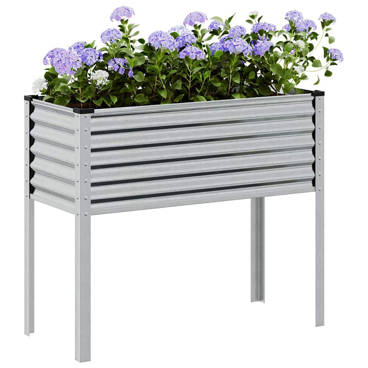 haveplantekasse 100x45x90 cm galvaniseret stål