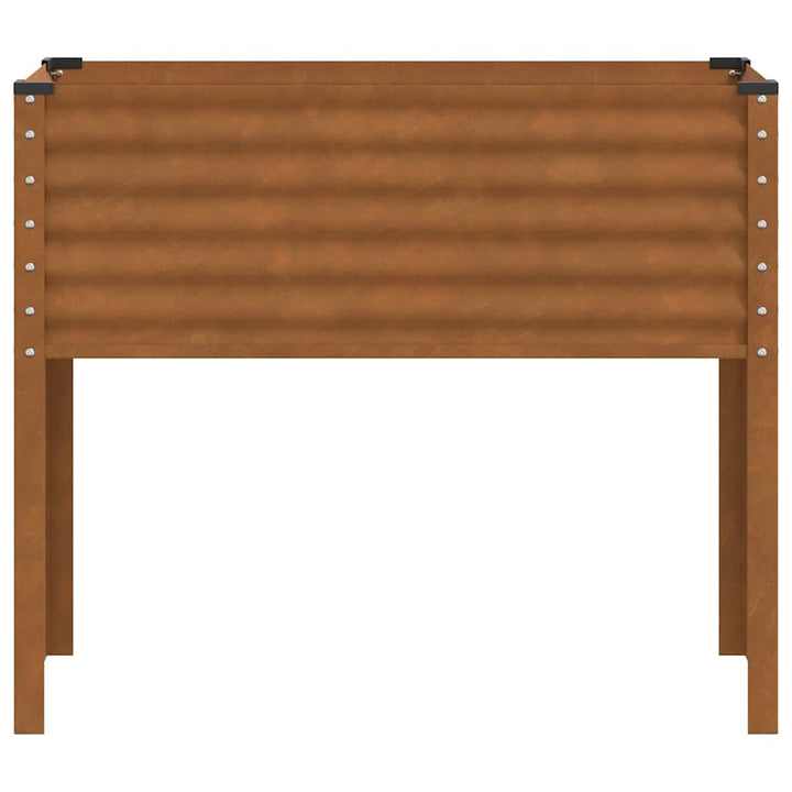 haveplantekasse 100x45x90 cm vejrbestandigt stål