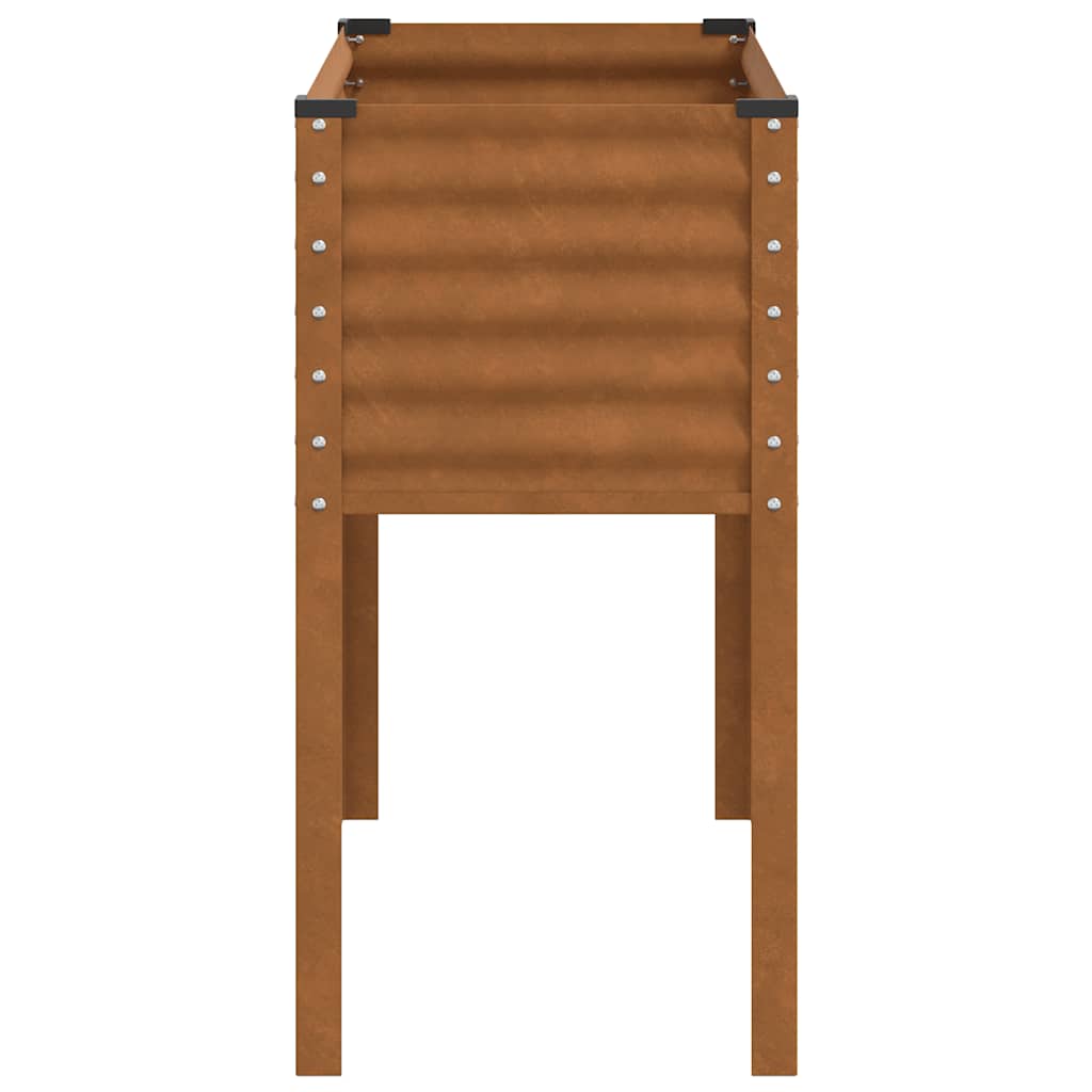 haveplantekasse 100x45x90 cm vejrbestandigt stål