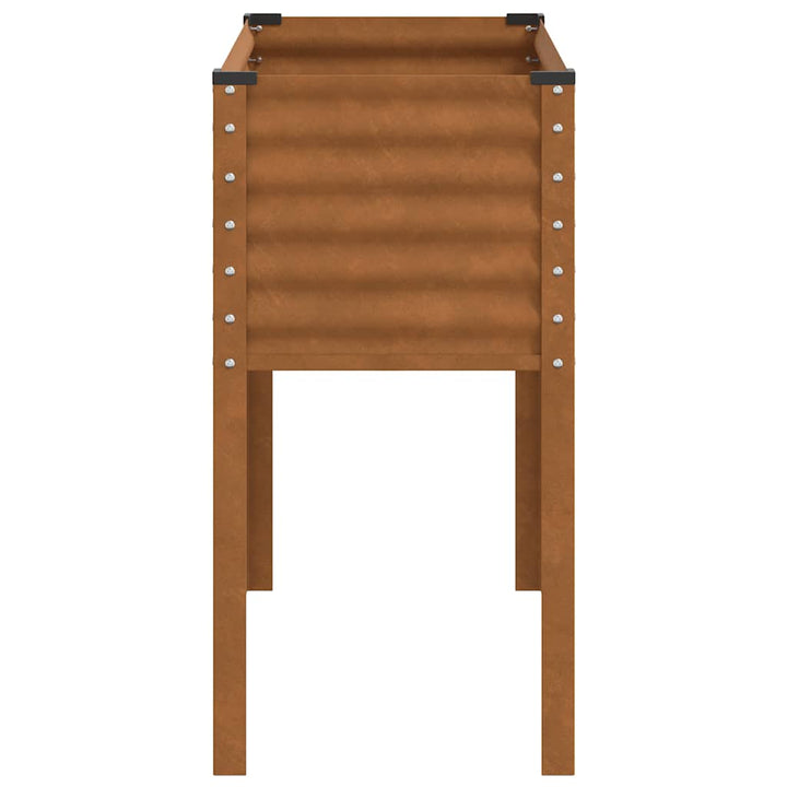 haveplantekasse 100x45x90 cm vejrbestandigt stål