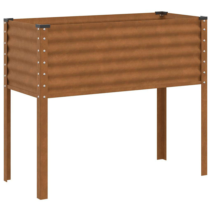 haveplantekasse 100x45x90 cm vejrbestandigt stål