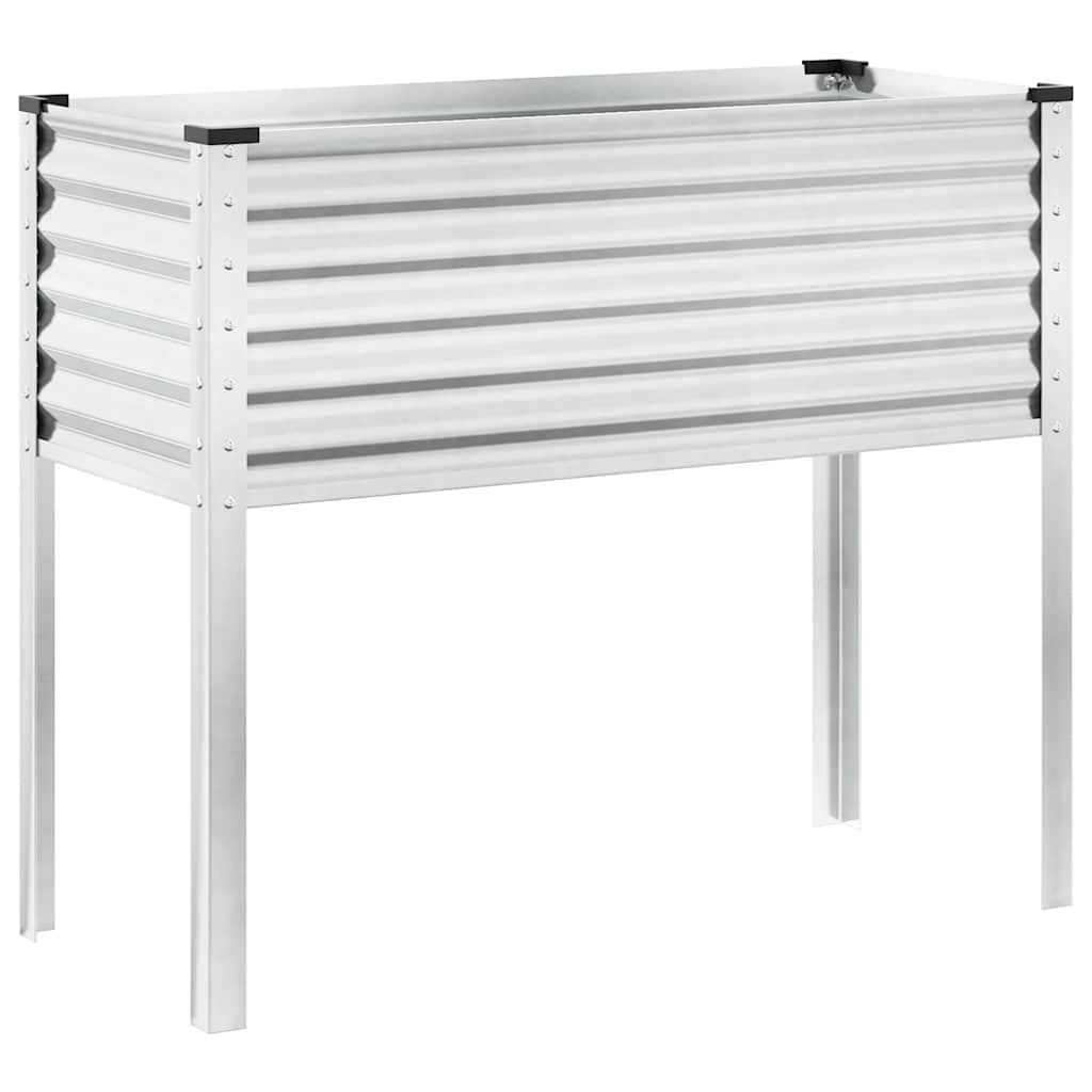haveplantekasse 100x45x90 cm vejrbestandigt stål