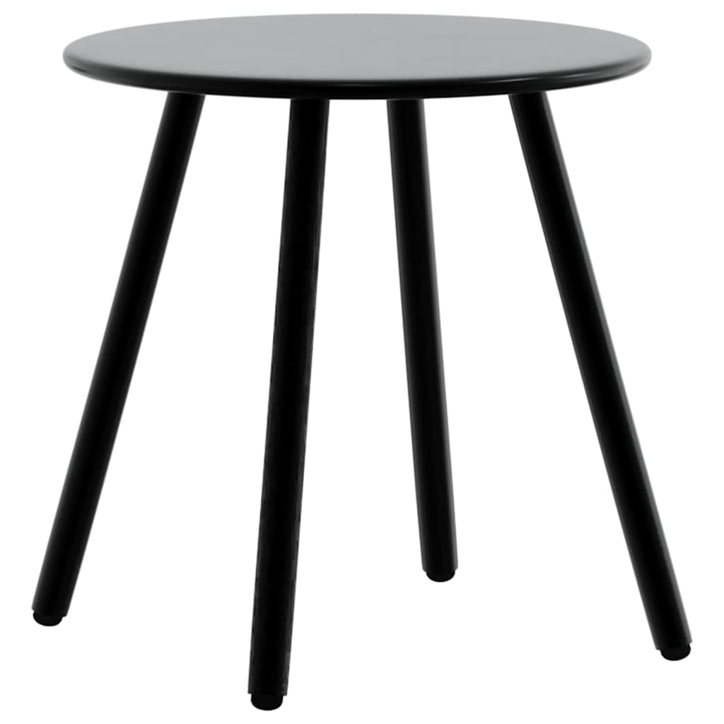 havestolssæt 3 stk. polyrattan sort og hvid