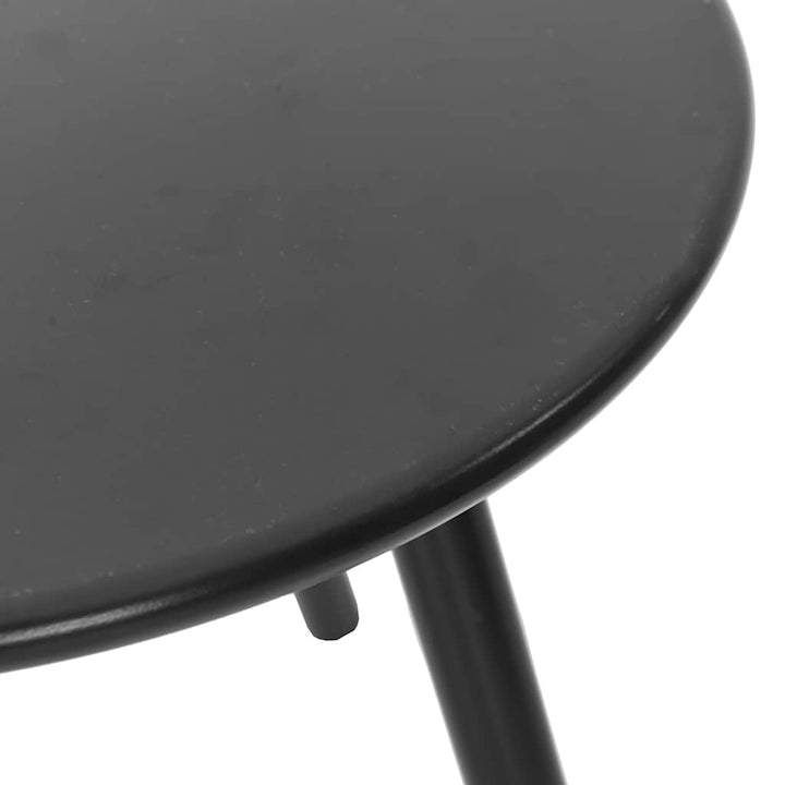 havestolssæt 3 stk. polyrattan sort og hvid