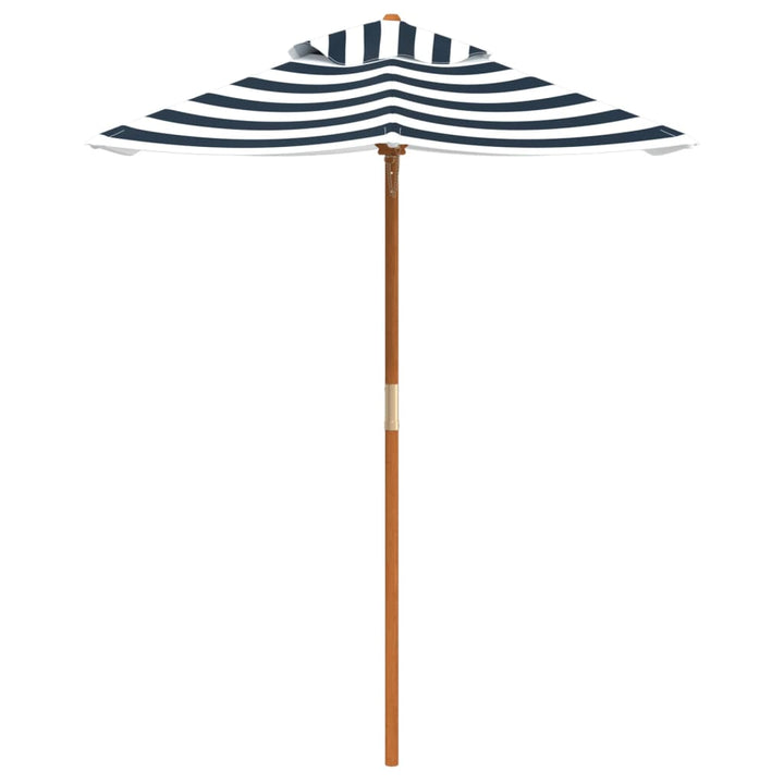 parasol med træstang Ø120x140 cm ti børn