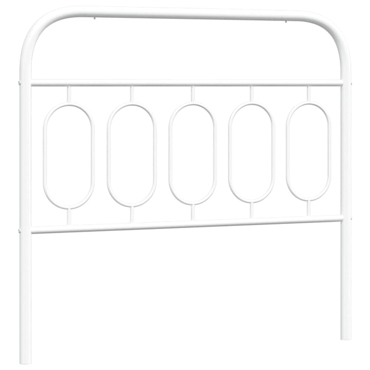 udskiftningsgavl 100 cm metal hvid