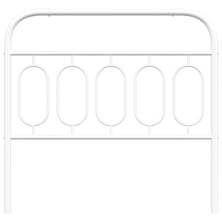 udskiftningsgavl 100 cm metal hvid