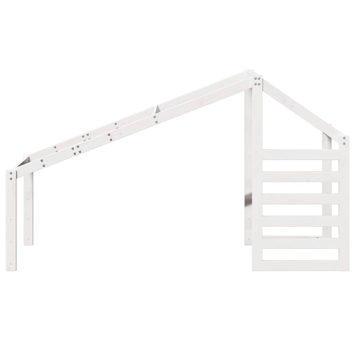stel til husseng 198x87x113 cm massivt fyrretræ hvid