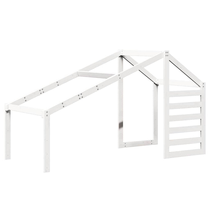 stel til husseng 198x97x113 cm massivt fyrretræ hvid
