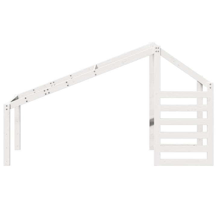 stel til husseng 198x97x113 cm massivt fyrretræ hvid