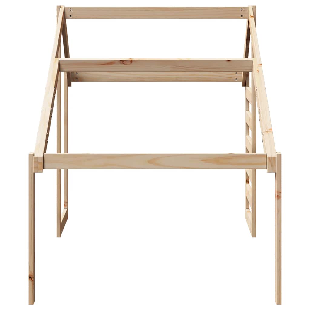 stel til husseng 188x97x113 cm massivt fyrretræ