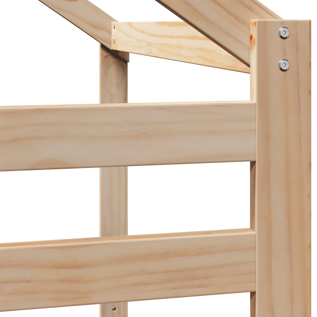 stel til husseng 188x97x113 cm massivt fyrretræ