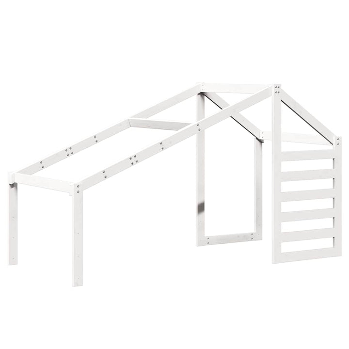 stel til husseng 188x97x113 cm massivt fyrretræ hvid