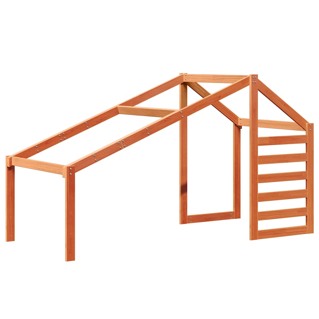 stel til husseng 188x82x113 cm massivt fyrretræ gyldenbrun