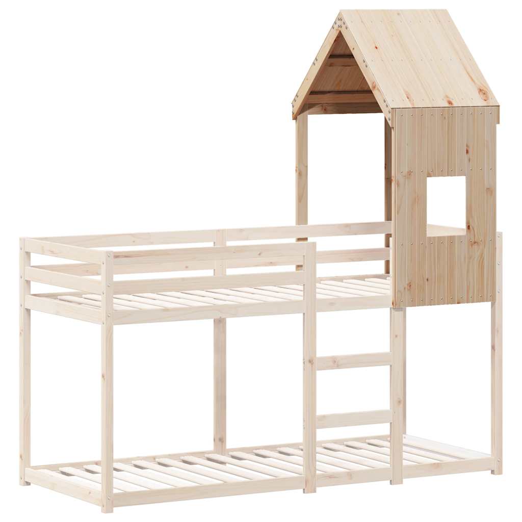 stel til husseng 60x89x134,5 cm massivt fyrretræ