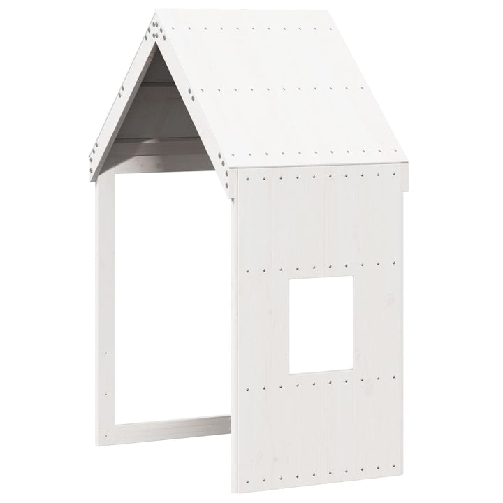 stel til husseng 60x89x134,5 cm massivt fyrretræ hvid