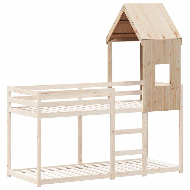 stel til husseng 60x99x139,5 cm massivt fyrretræ
