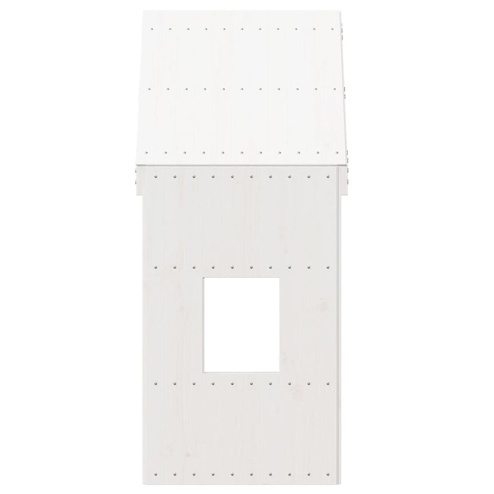 stel til husseng 60x99x139,5 cm massivt fyrretræ hvid