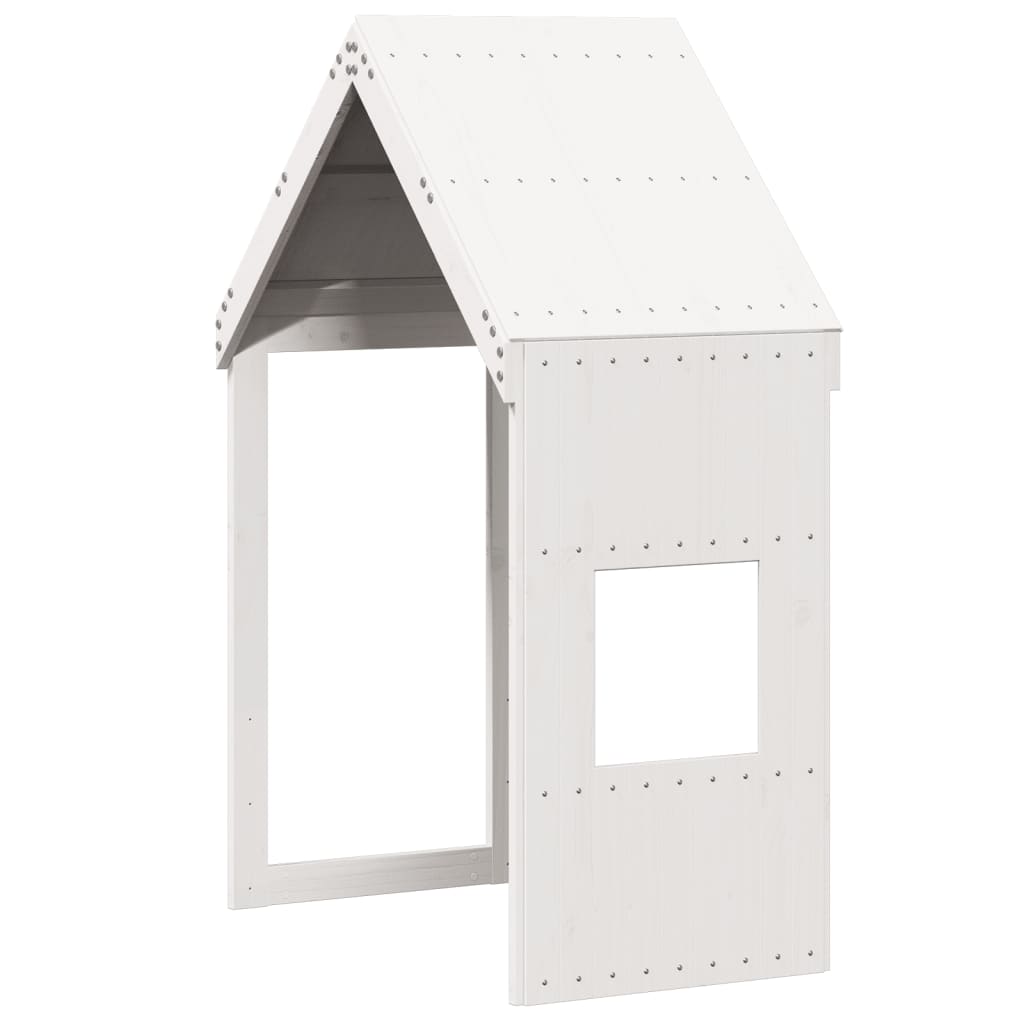 stel til husseng 55x99x139,5 cm massivt fyrretræ hvid