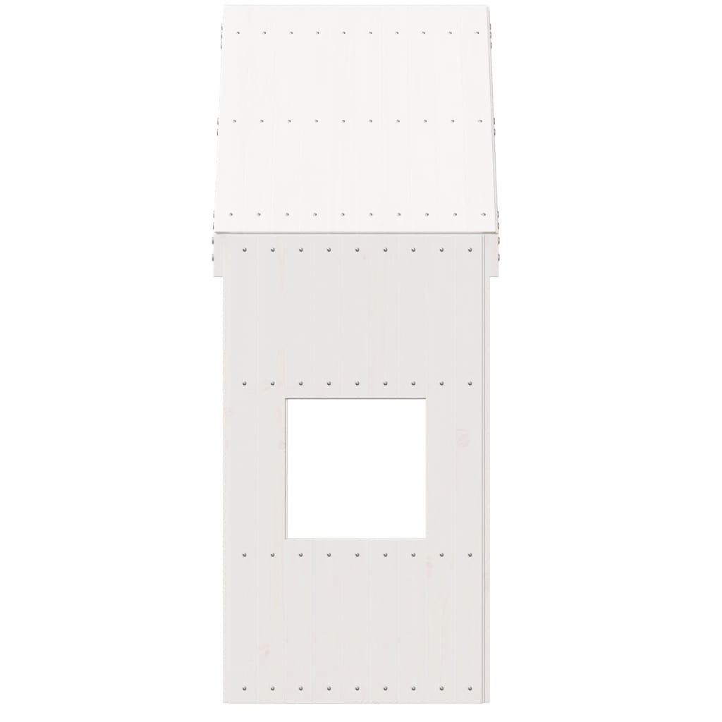 stel til husseng 55x99x139,5 cm massivt fyrretræ hvid