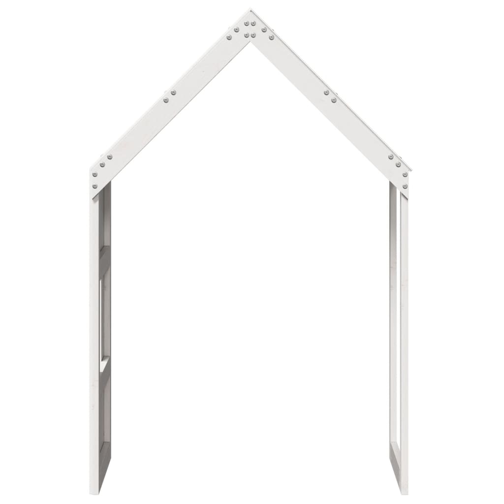 stel til husseng 55x99x139,5 cm massivt fyrretræ hvid