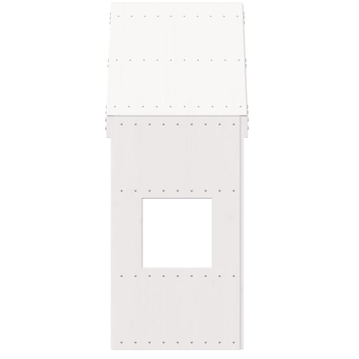 stel til husseng 55x84x132 cm massivt fyrretræ hvid