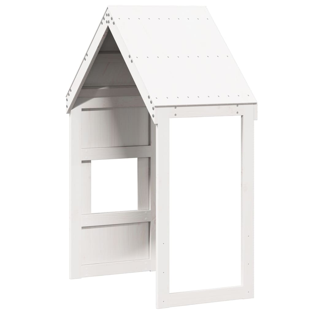 stel til husseng 55x84x132 cm massivt fyrretræ hvid