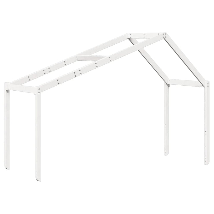 stel til husseng 213x85,5x144,5 cm massivt fyrretræ hvid
