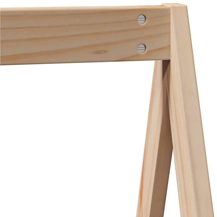 stel til husseng 209x85,5x88 cm massivt fyrretræ