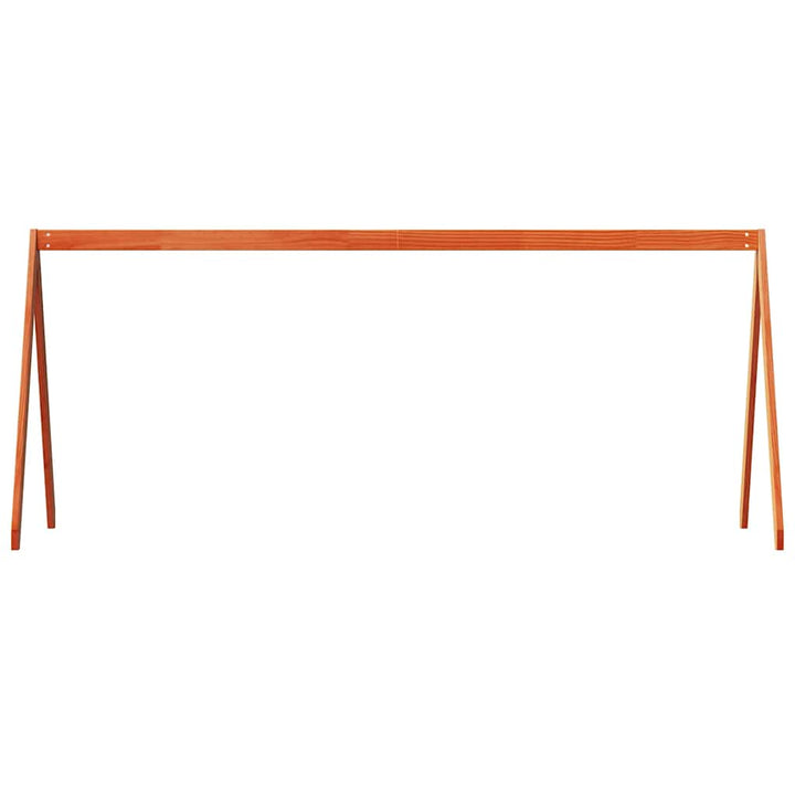 stel til husseng 203x85,5x88 cm massivt fyrretræ gyldenbrun