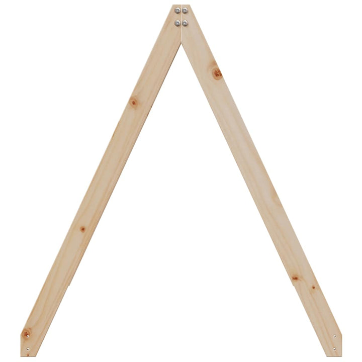 stel til husseng 199x80,5x88 cm massivt fyrretræ
