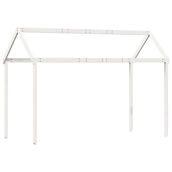 stel til husseng 217x85,5x154 cm massivt fyrretræ hvid