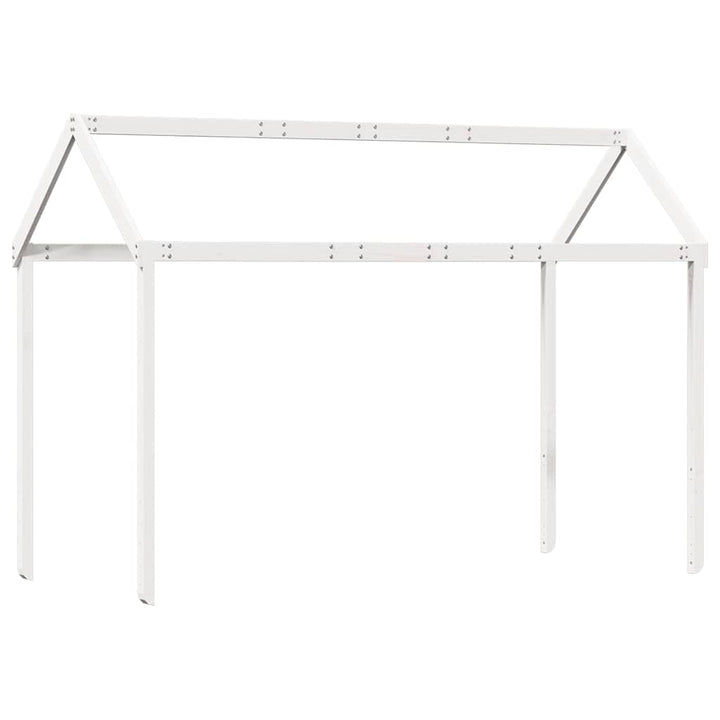 stel til husseng 217x85,5x154 cm massivt fyrretræ hvid