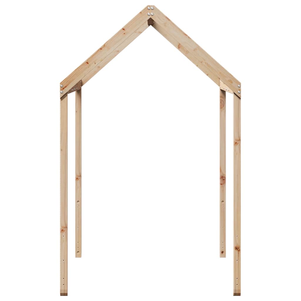 stel til husseng 207x95,5x159 cm massivt fyrretræ