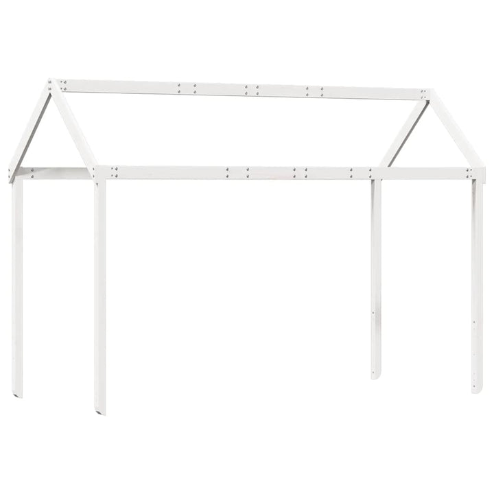stel til husseng 207x95,5x159 cm massivt fyrretræ hvid